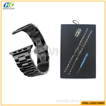For apple watch band stainless steel watch strap Low MOQ Good price Large stock Wholesale